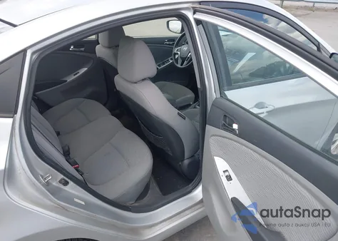 2013 Hyundai Accent Gls из США, поврежденный, VIN KMHCU4AEXDU338017